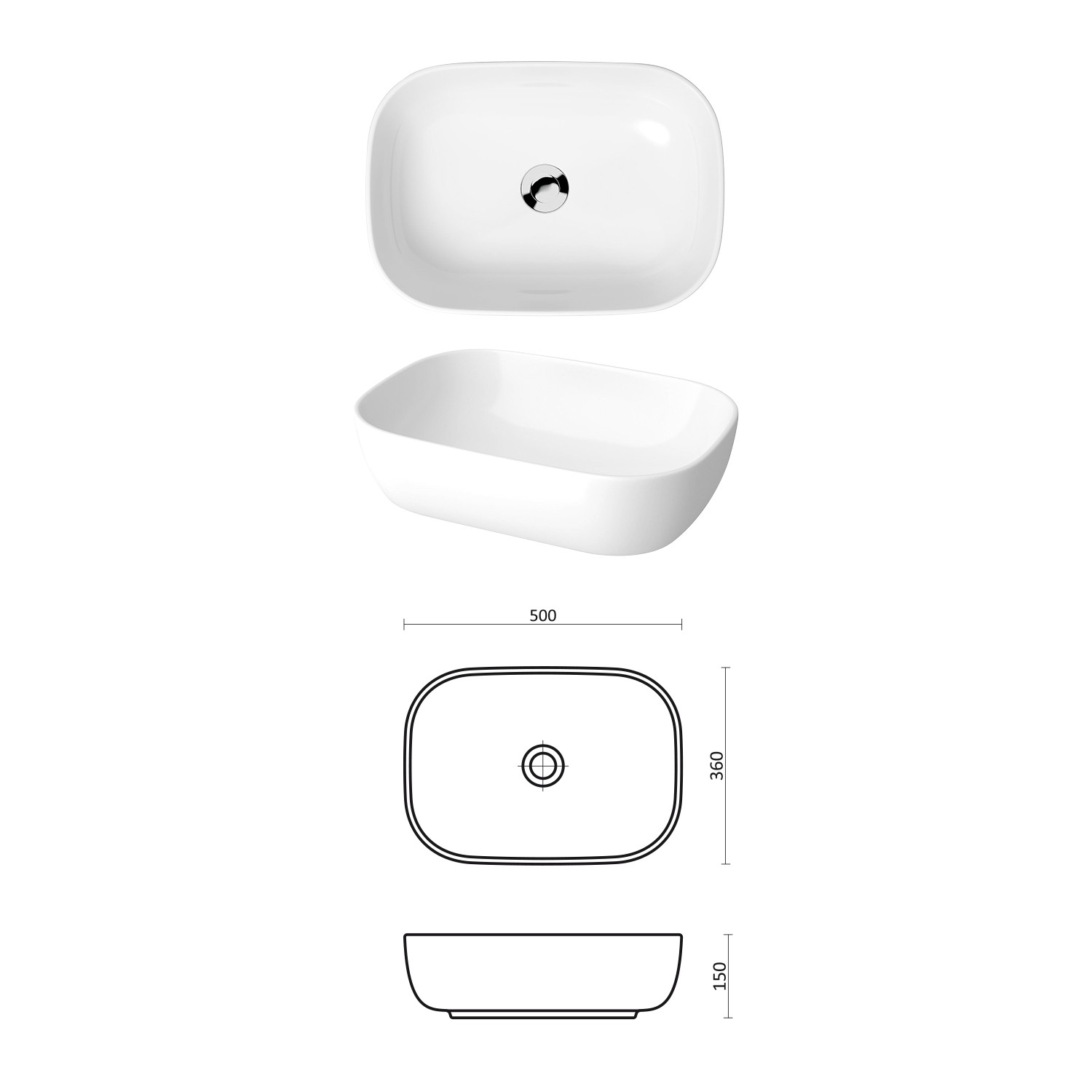 Комплект шкафове за баня Кейптаун