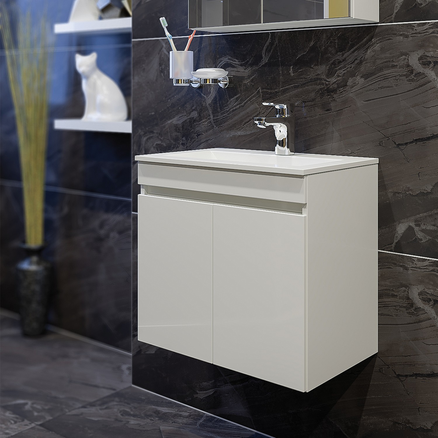 Долен шкаф за баня Ели