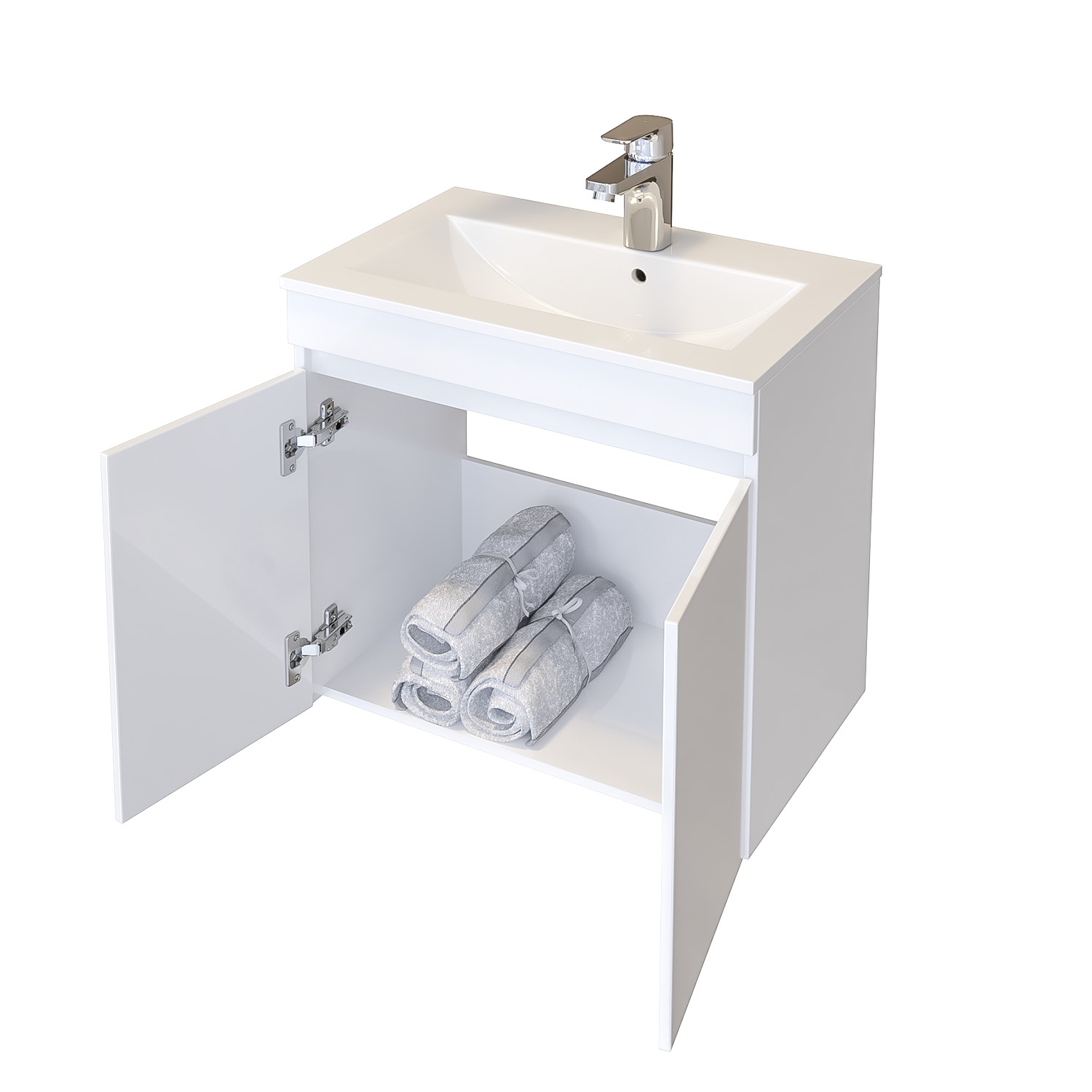 Комплект шкафове за баня Ели