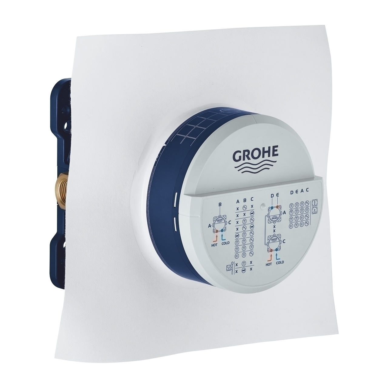 Универсално тяло за вграждане на смесител Grohe Rapido SmartBox