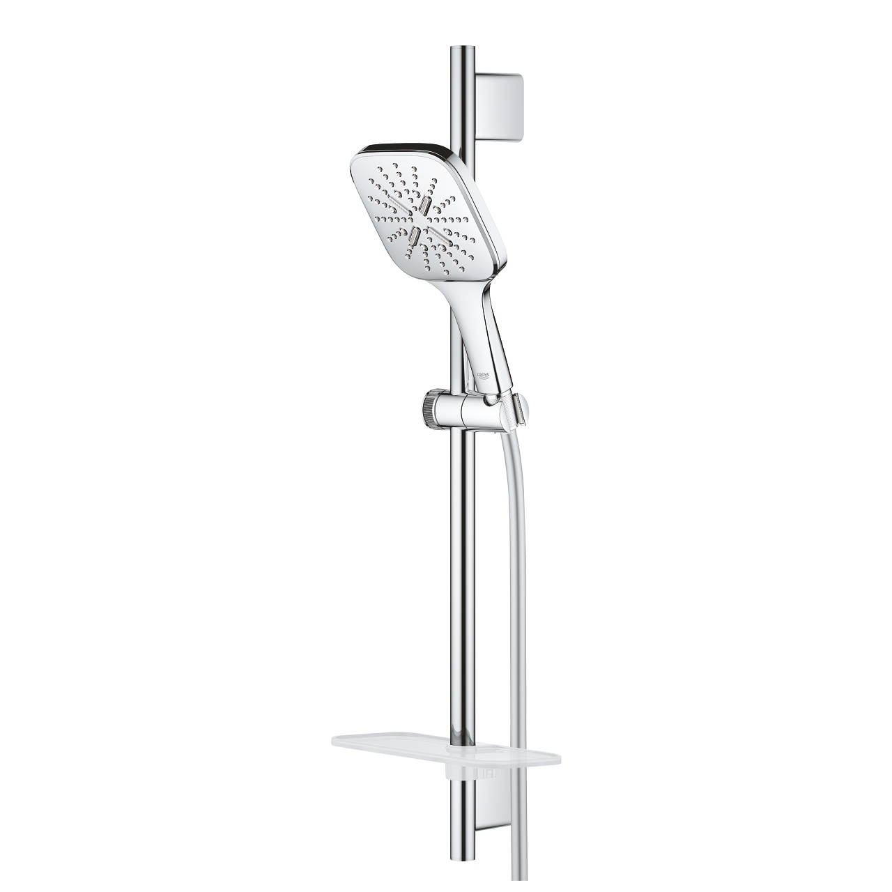 Душ гарнитура с тръбно окачване Rainshower SmartActive 130 Cube