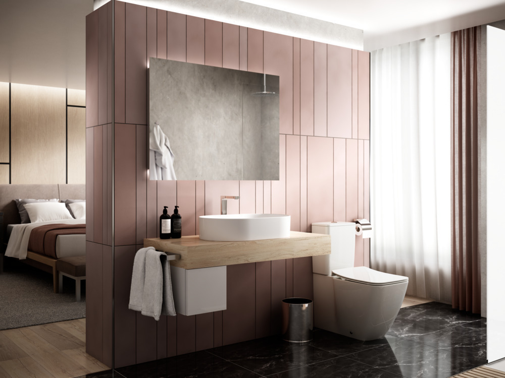 Мивка за монтаж върху плот STRADA II овална