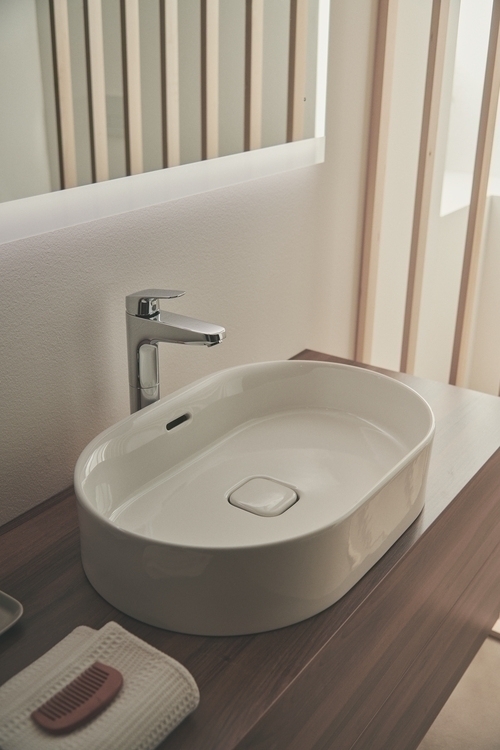 Мивка за монтаж върху плот STRADA II овална