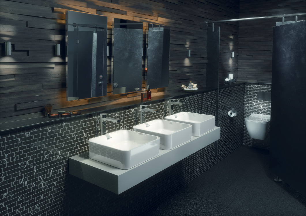 Мивка за монтаж върху плот STRADA II квадратна