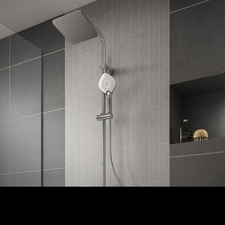 Ръчен душ и окачалка Idealrain Evo Jet Diamond