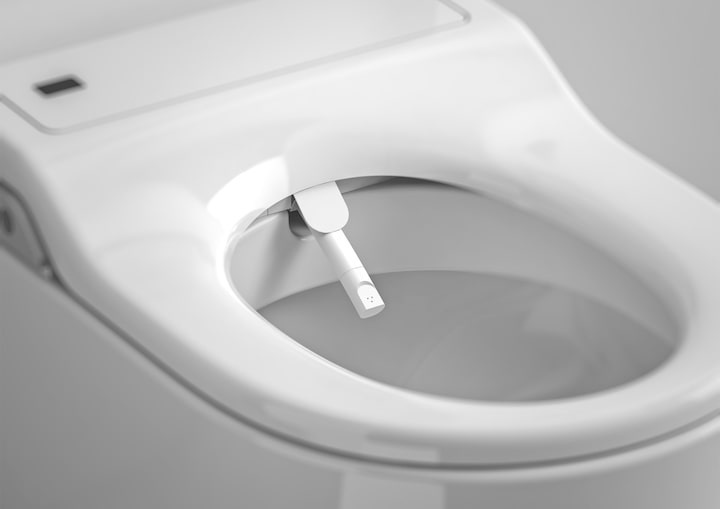 Окачена тоалетна чиния Inwash Smart Rimless Inspira