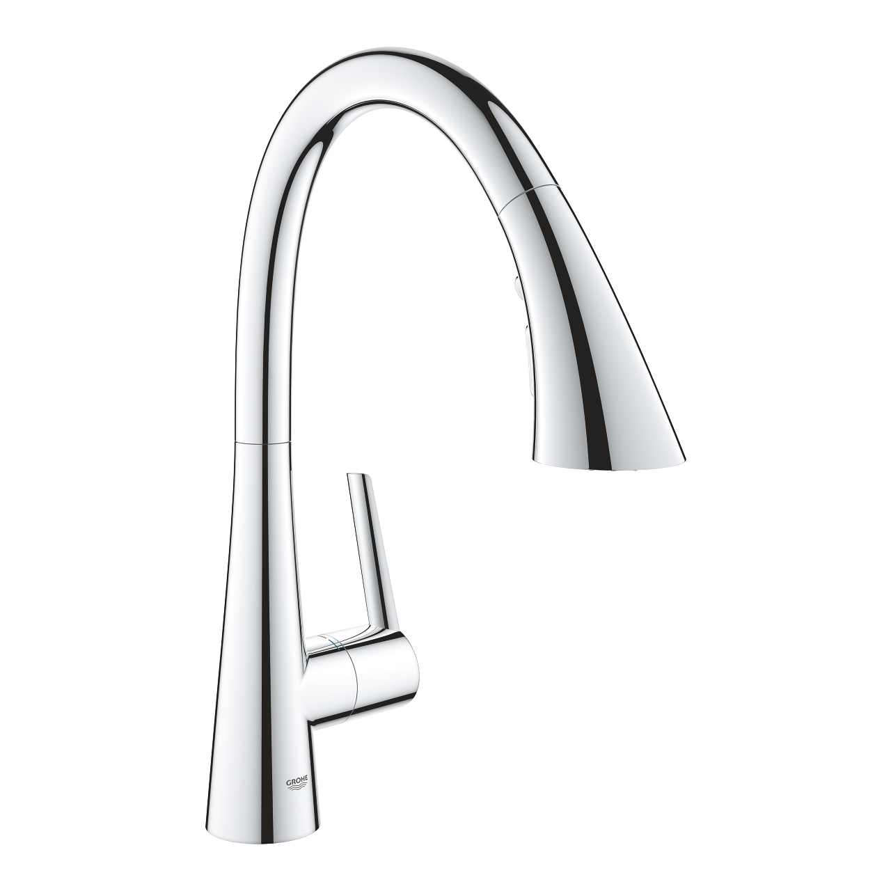 Кухненски смесител Grohe Zedra с издърпващ се чучур 3 функции