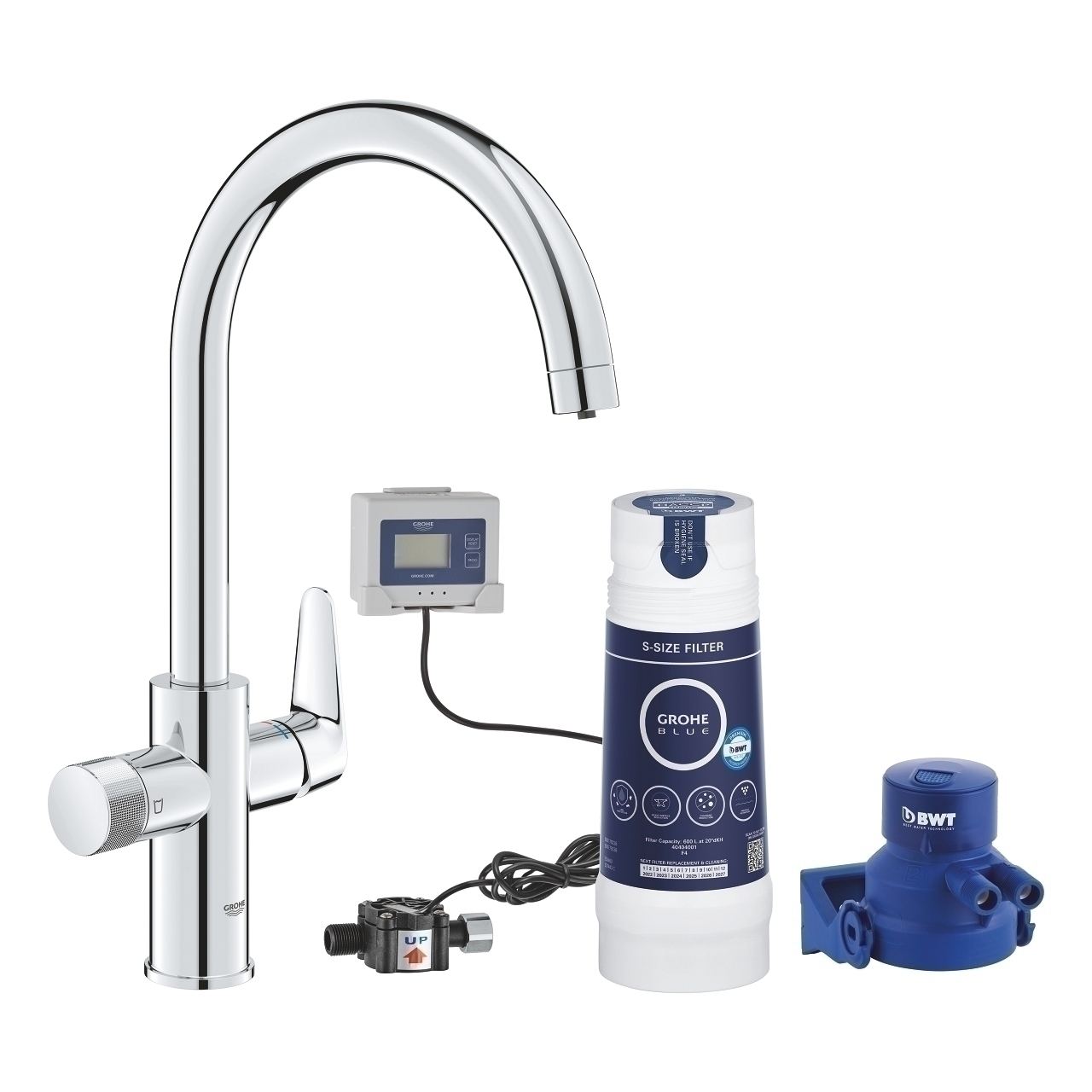 Кухненски смесител за филтрирана вода Grohe Blue Pure BauCurve