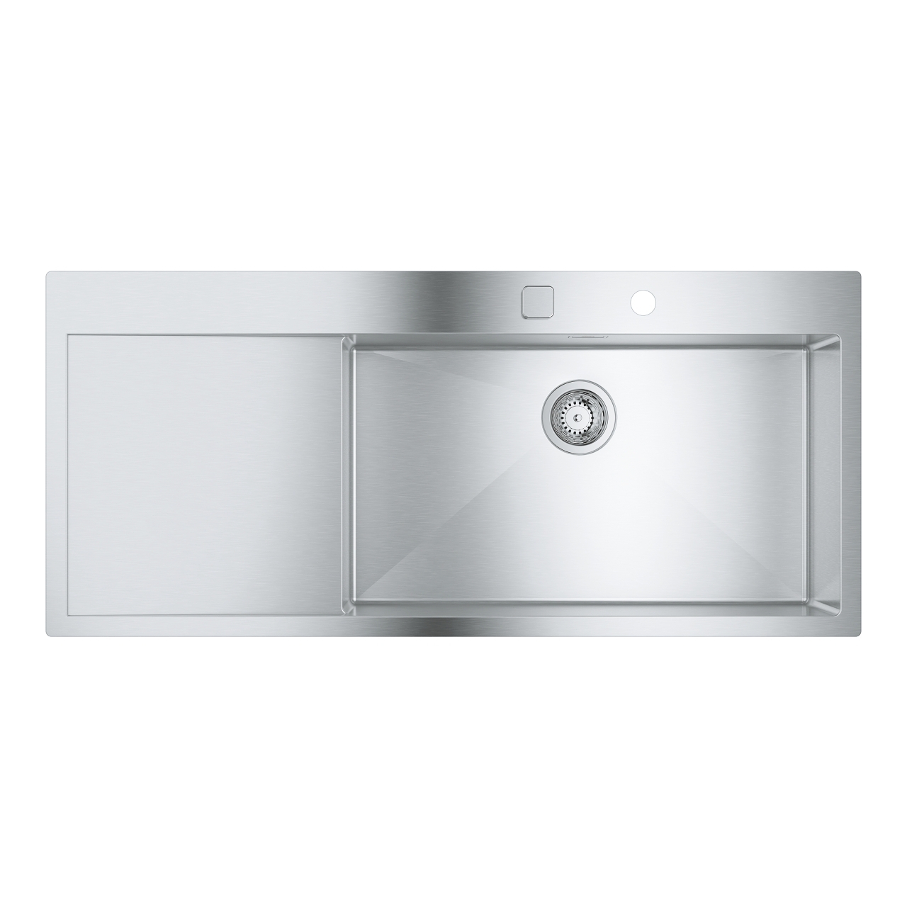 Кухненска мивка Grohe K1000 от неръждаема стомана с отцедник