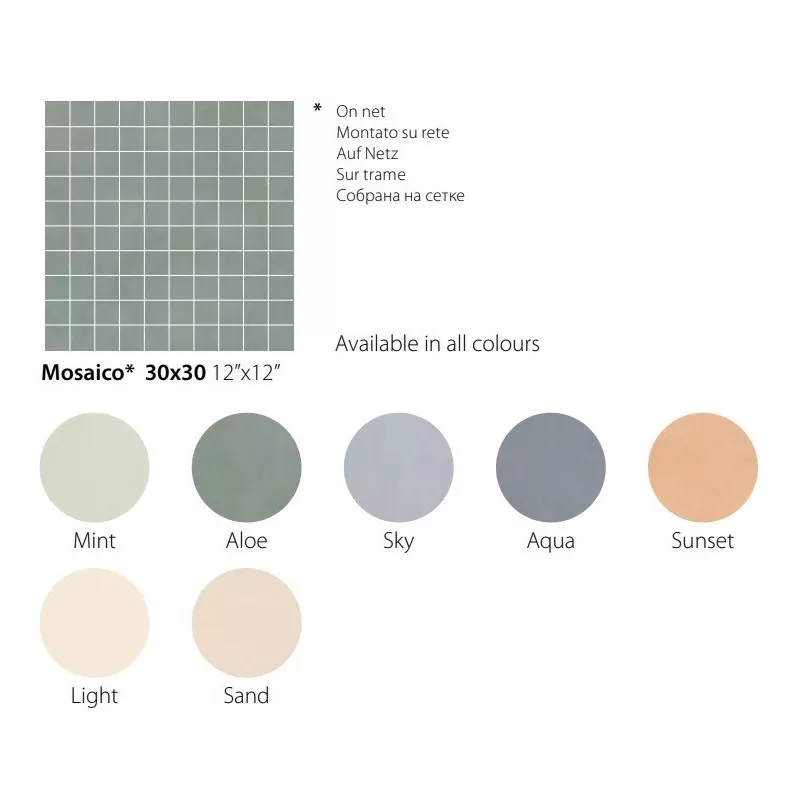 Гранитогрес Mosaico Insideart Color Soft