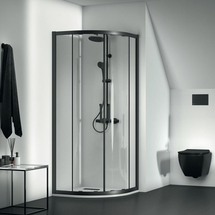 Заоблена ъглова душ кабина CONNECT 2